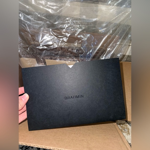 Brahmin Small Finley Smokey Taupe - Picture 7 of 8